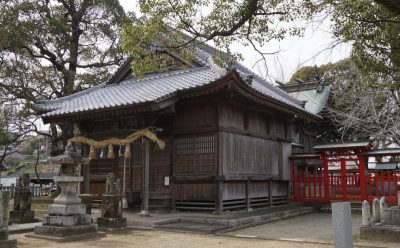旗頭神社の拝殿